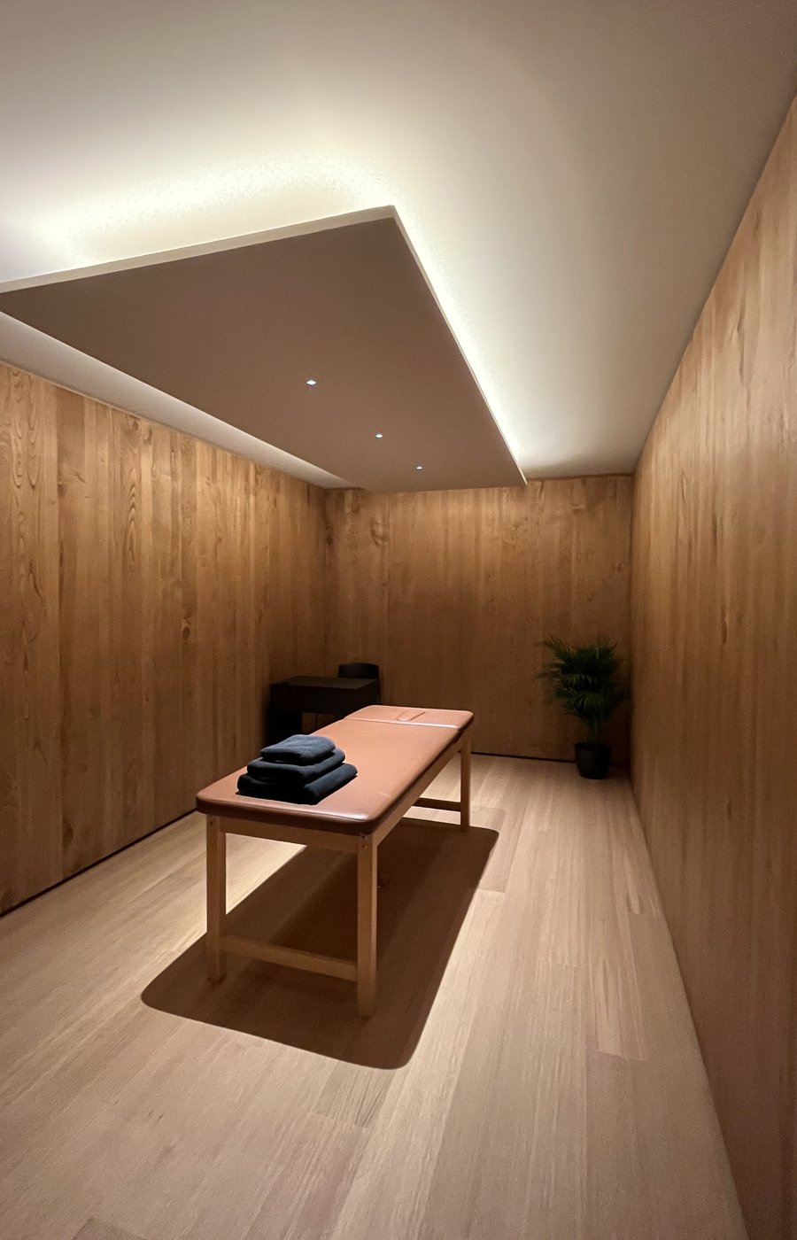 Sala 1, individual, 18 m², con la camilla preparada